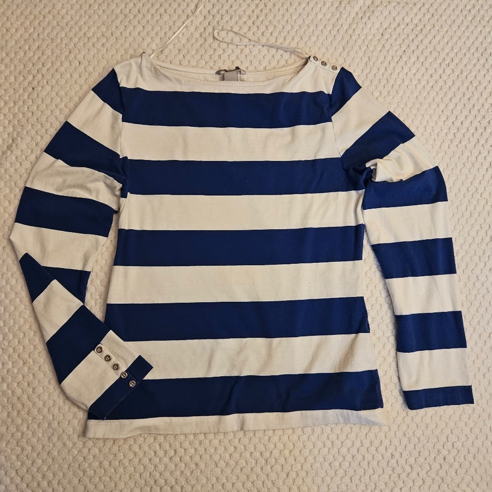 H&M Women's Long Sleeve Boat Neck Top